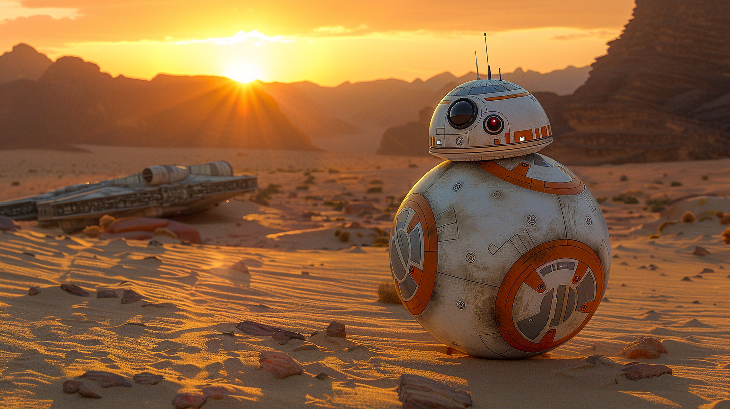 BB-8 to mały, ale bardzo lojalny droid