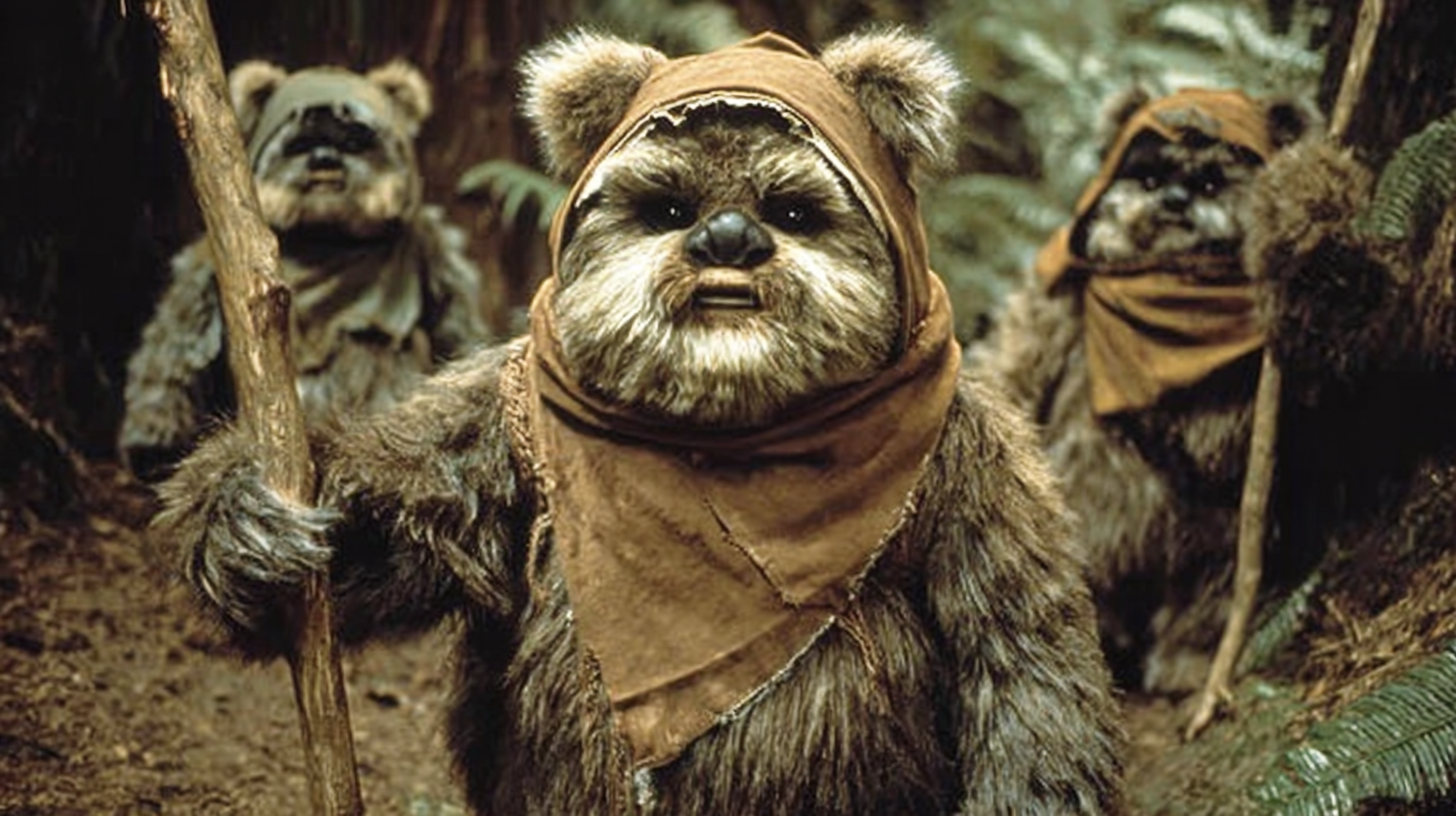 Ewokowie uczą się zaskakująco szybko